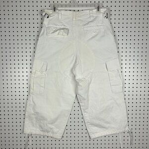 Evolution in Design‎ Capri Jorts Long Size 32 White Skater Y2K 2000s Hip Hop 90s